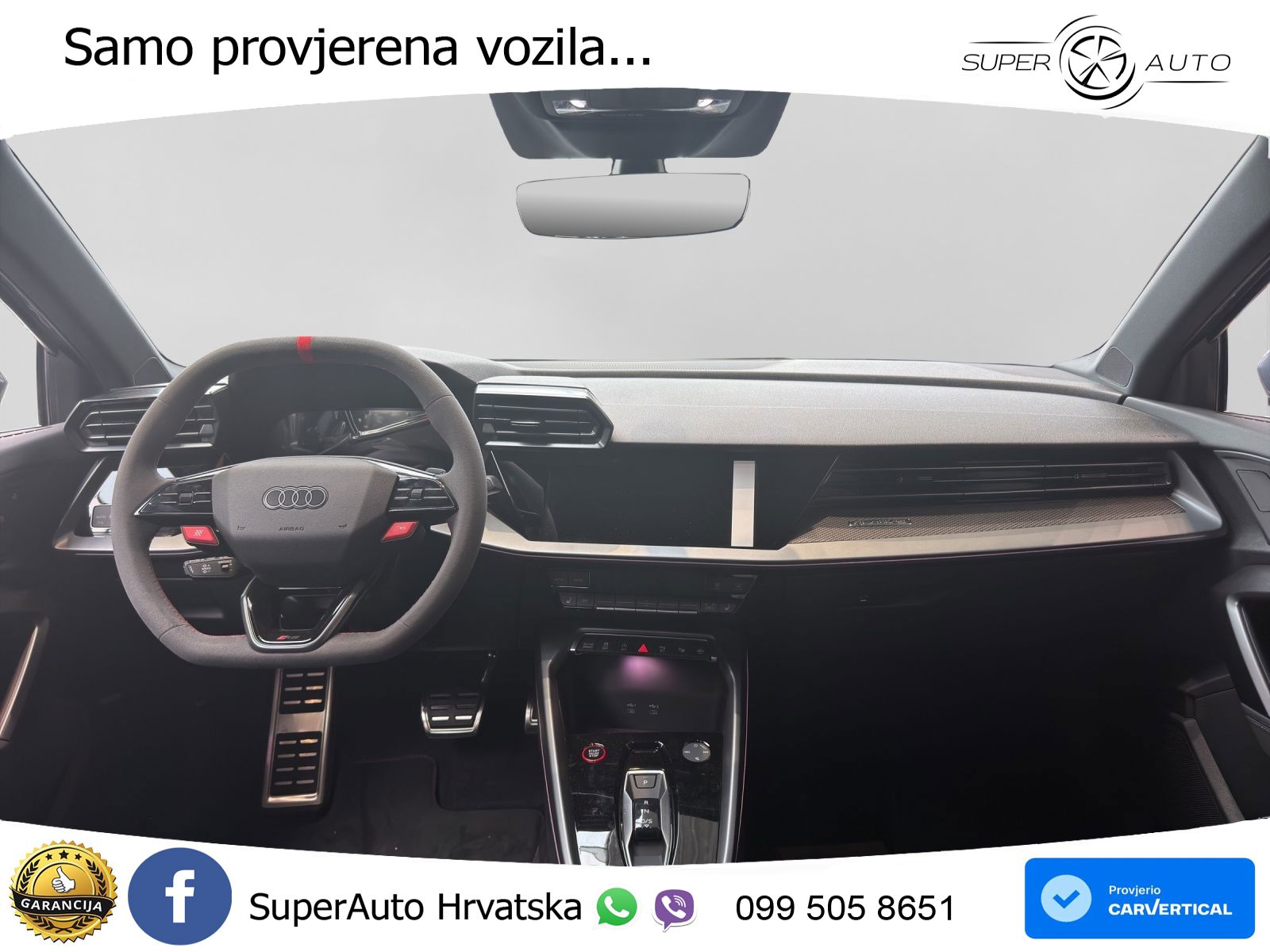 Audi RS3 Sedan 2.5 TFSI (400 KS) quattro S tronic LED+GR SJED+ACC