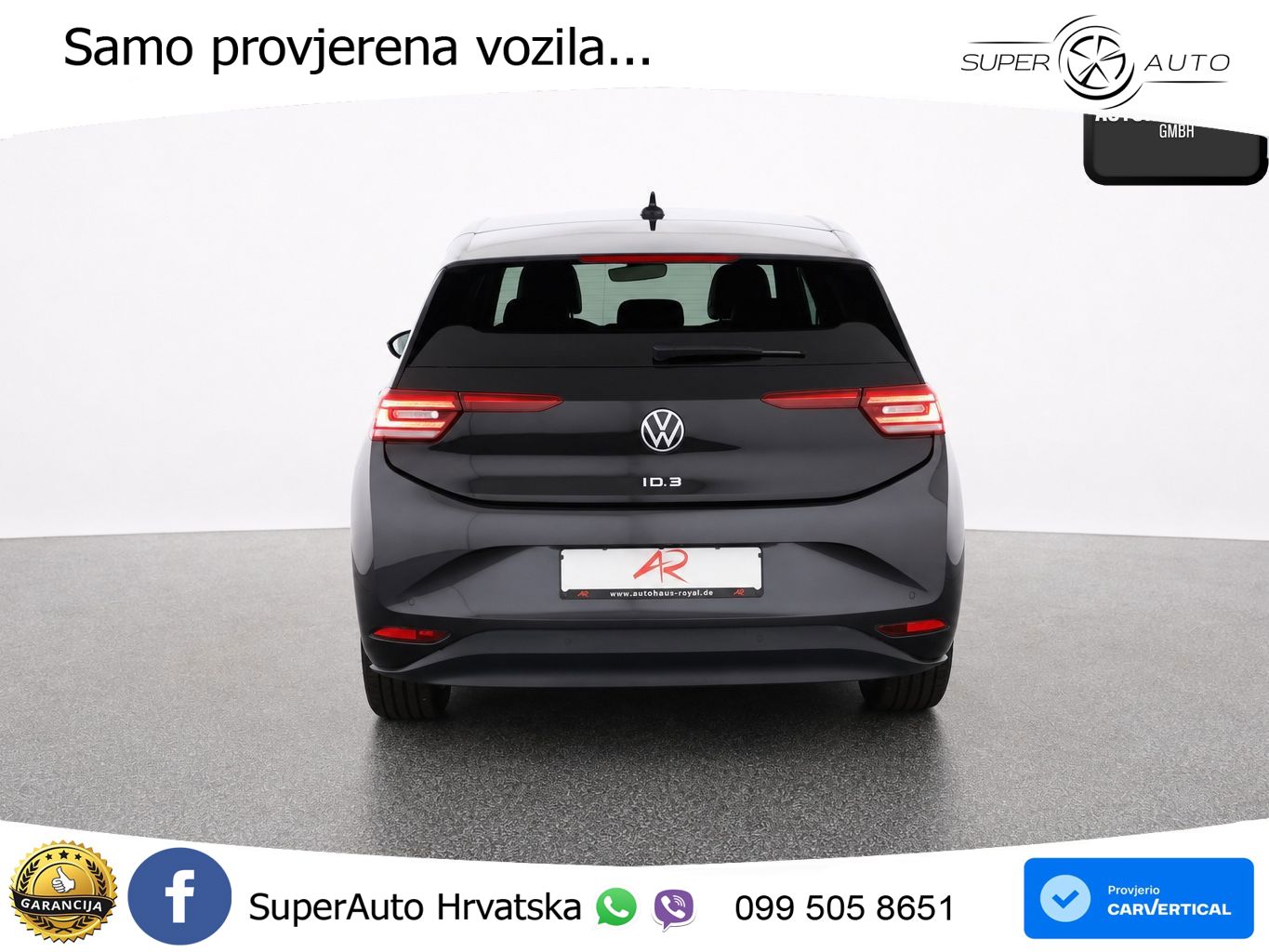 Volkswagen ID.3 Pro Performance 62 kWh (204 KS) LED+GR SJED+ACC