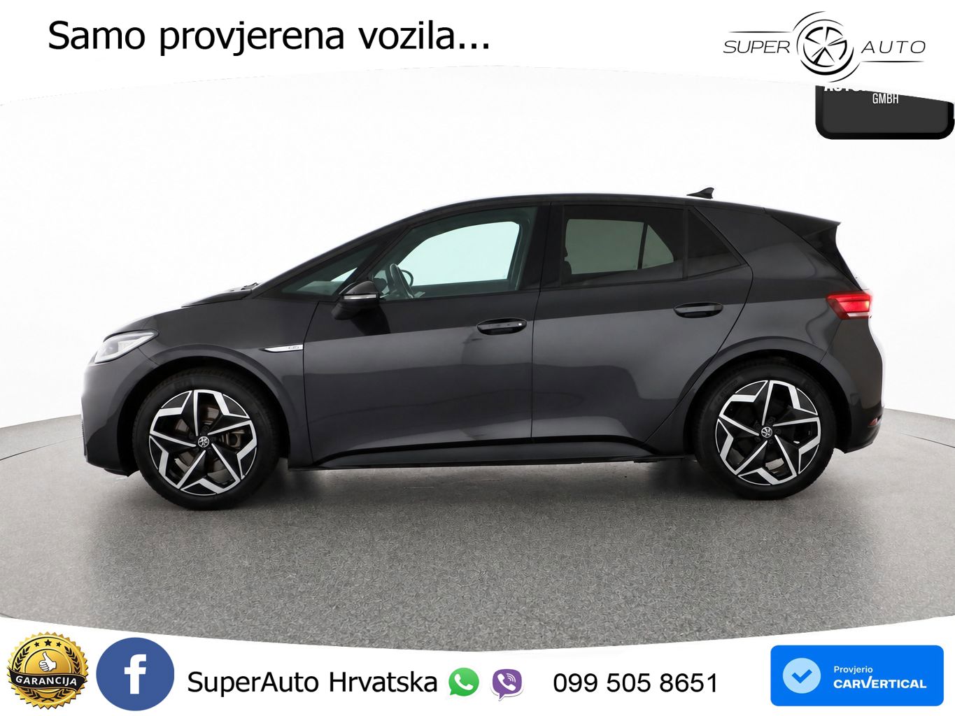 Volkswagen ID.3 Pro Performance 62 kWh (204 KS) LED+GR SJED+ACC