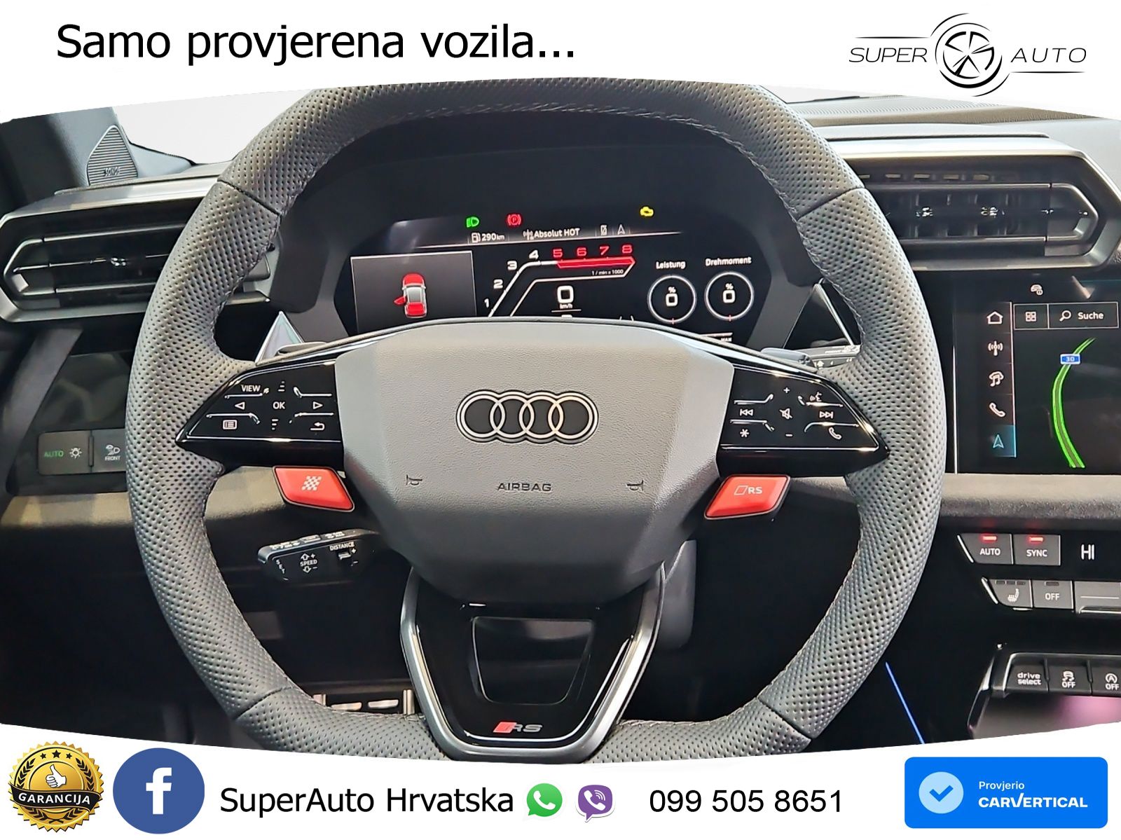 Audi RS3 Sedan 2.5 TFSI (400 KS) quattro S tronic LED+GR SJED+ACC