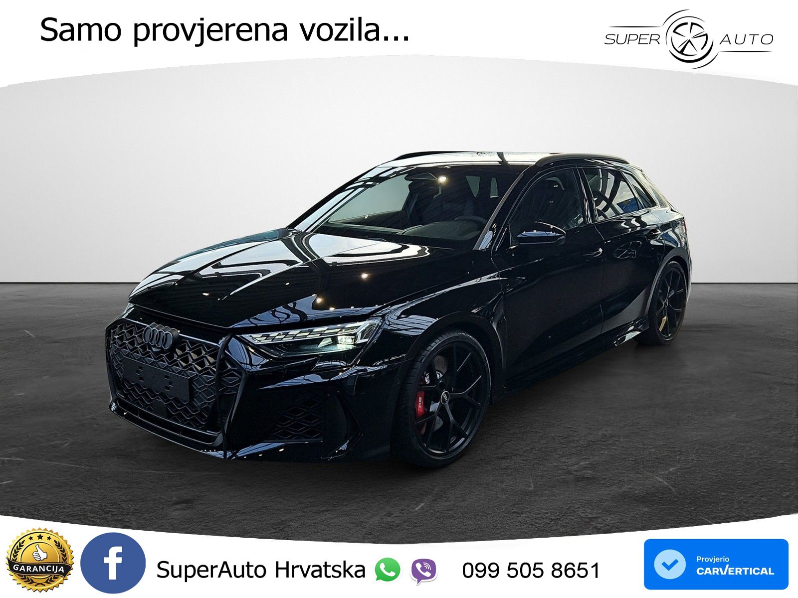 Audi RS3 Sedan 2.5 TFSI (400 KS) quattro S tronic LED+GR SJED+ACC