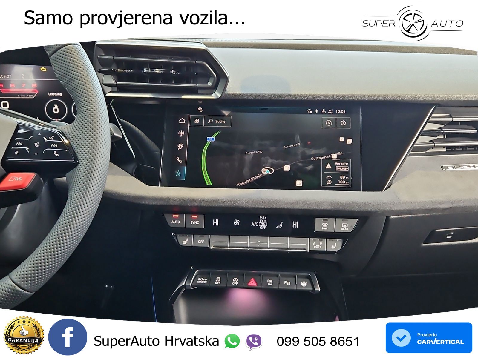 Audi RS3 Sedan 2.5 TFSI (400 KS) quattro S tronic LED+GR SJED+ACC