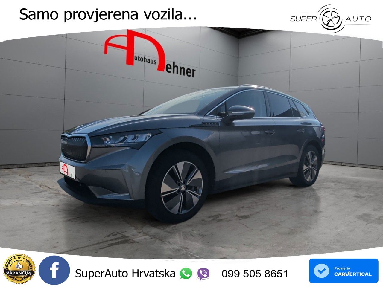 Škoda Enyaq iV 85x 82 kWh (286 KS) AWD
