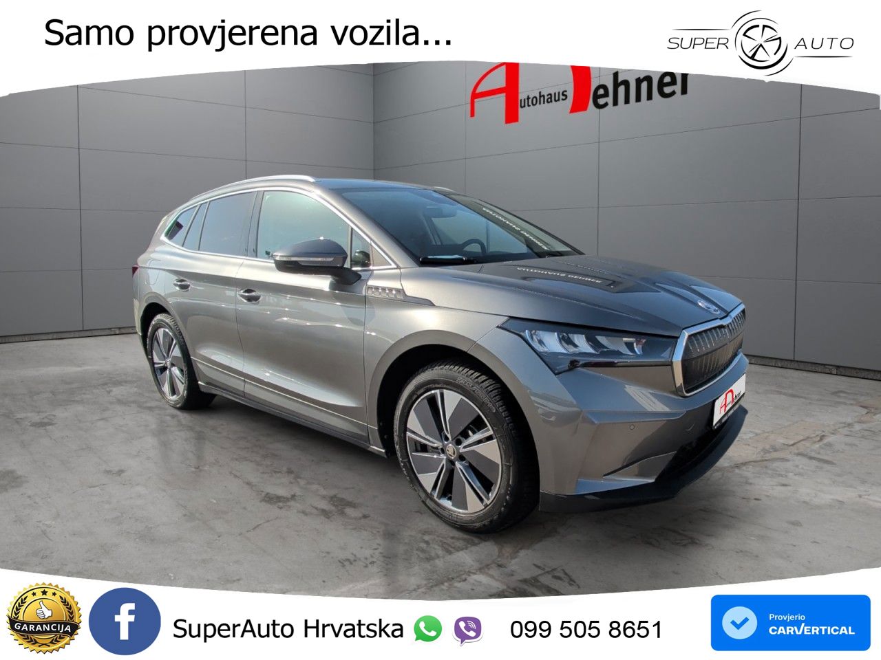 Škoda Enyaq iV 85x 82 kWh (286 KS) AWD