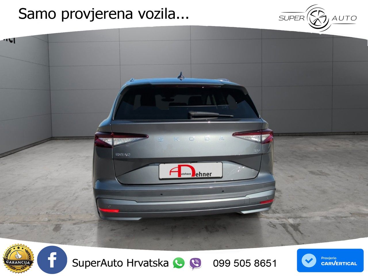 Škoda Enyaq iV 85x 82 kWh (286 KS) AWD