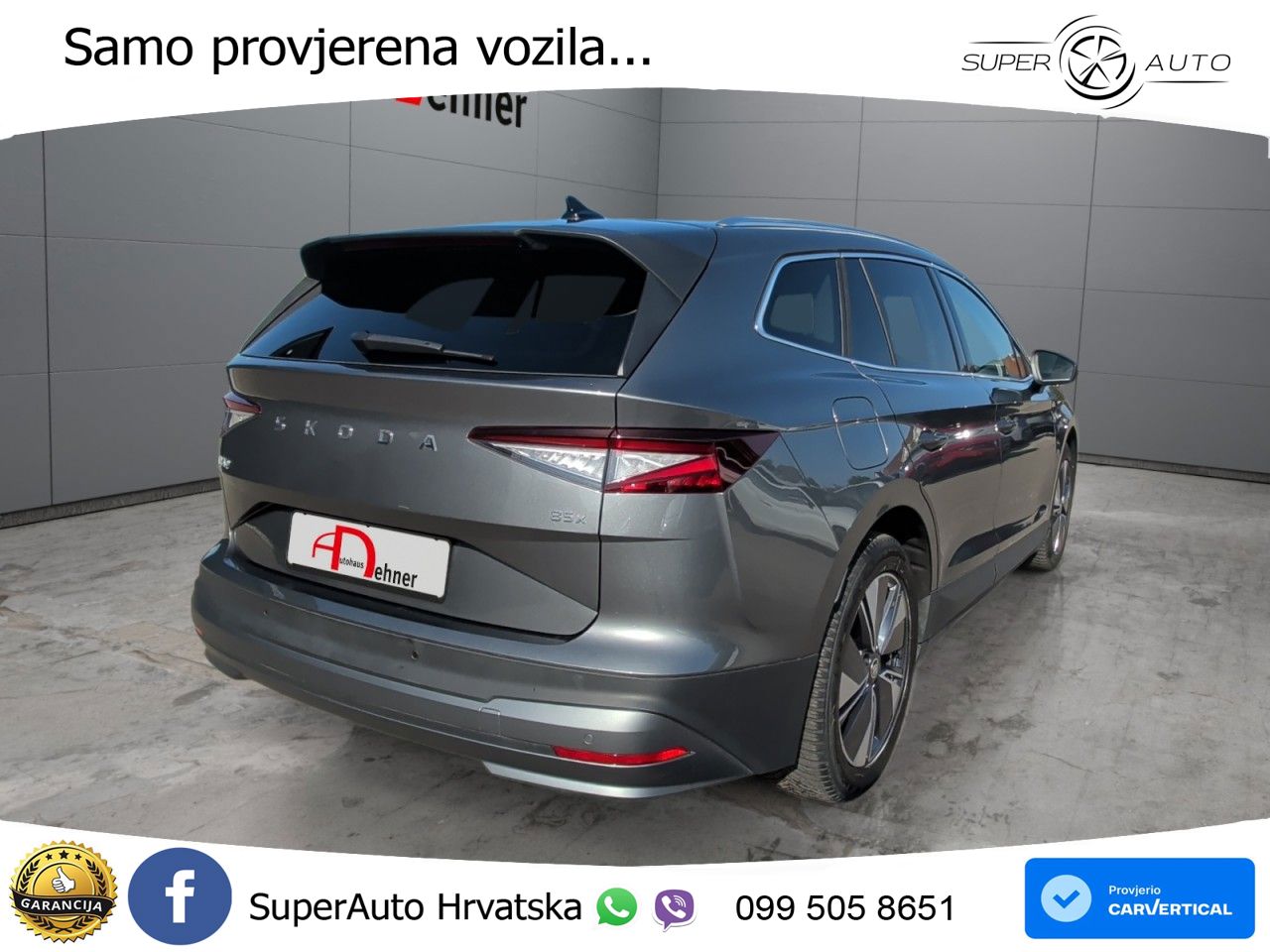 Škoda Enyaq iV 85x 82 kWh (286 KS) AWD