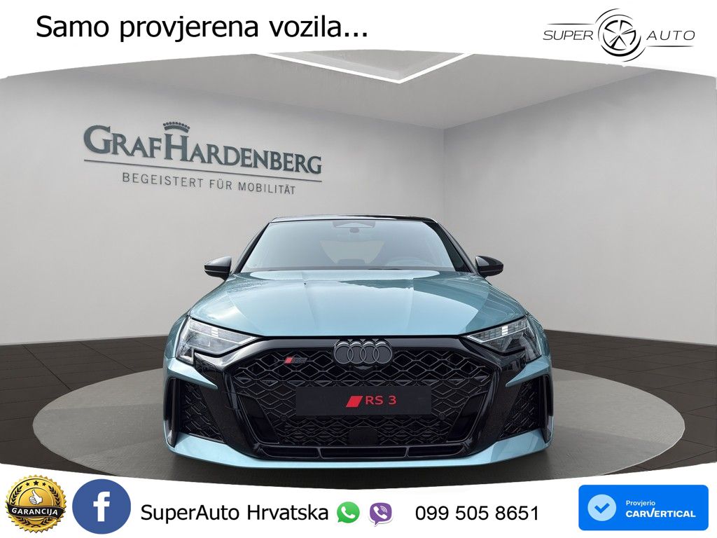 Audi RS3 Sedan 2.5 TFSI (400 KS) quattro S tronic LED+GR SJED+ACC