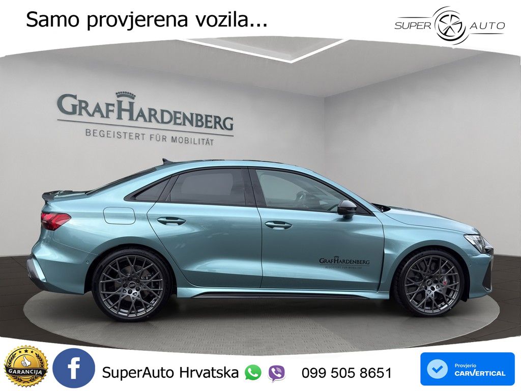 Audi RS3 Sedan 2.5 TFSI (400 KS) quattro S tronic LED+GR SJED+ACC