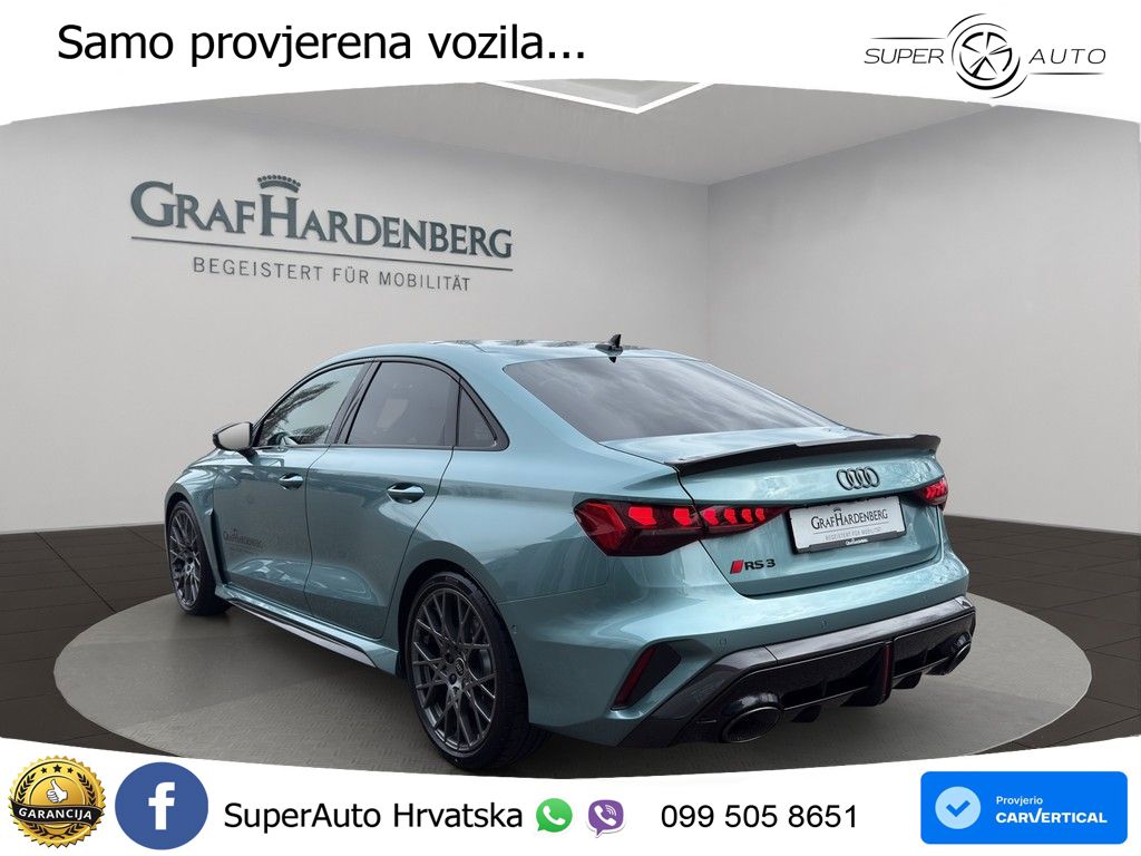 Audi RS3 Sedan 2.5 TFSI (400 KS) quattro S tronic LED+GR SJED+ACC