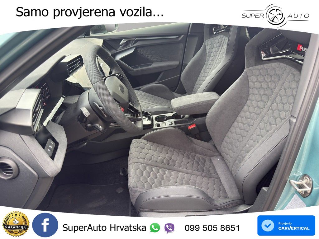 Audi RS3 Sedan 2.5 TFSI (400 KS) quattro S tronic LED+GR SJED+ACC