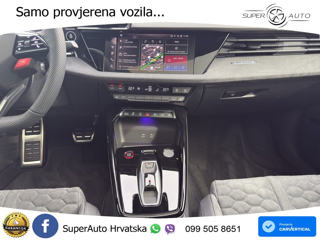 Audi RS3 Sedan 2.5 TFSI (400 KS) quattro S tronic LED+GR SJED+ACC