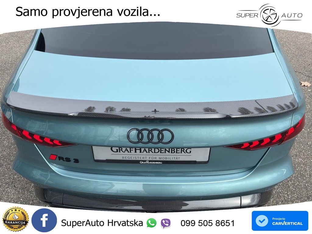 Audi RS3 Sedan 2.5 TFSI (400 KS) quattro S tronic LED+GR SJED+ACC
