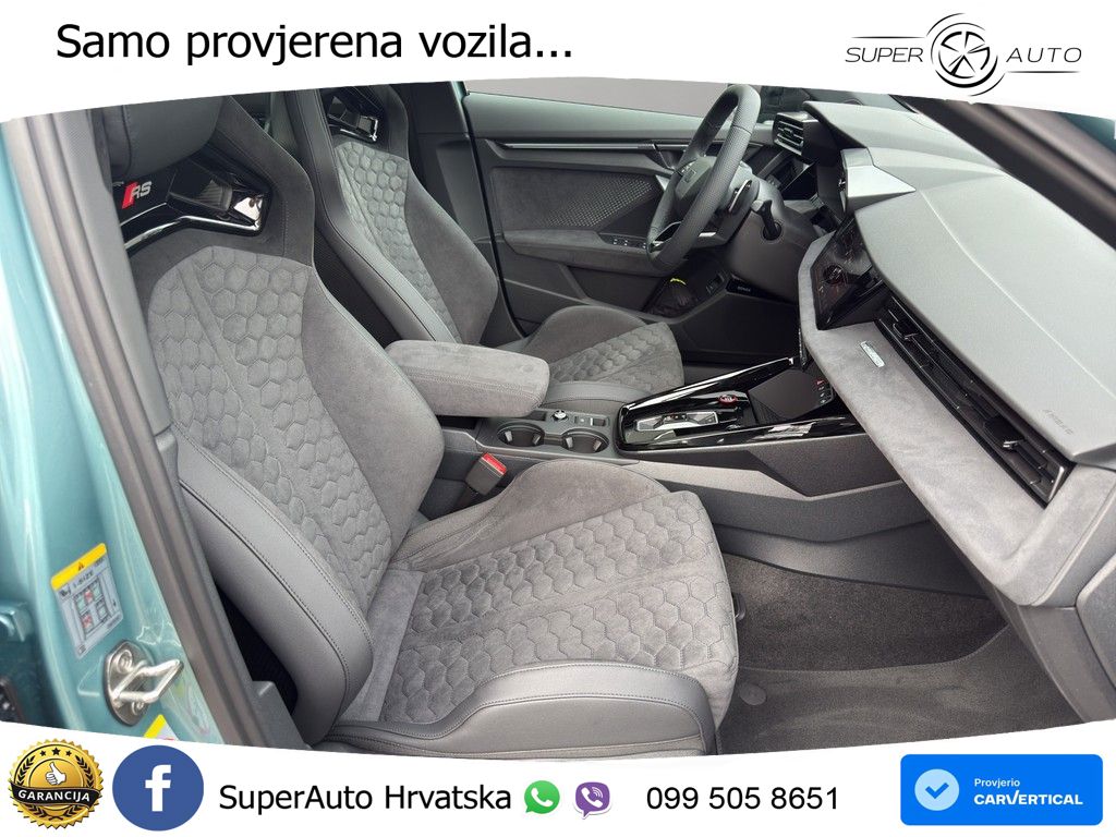 Audi RS3 Sedan 2.5 TFSI (400 KS) quattro S tronic LED+GR SJED+ACC