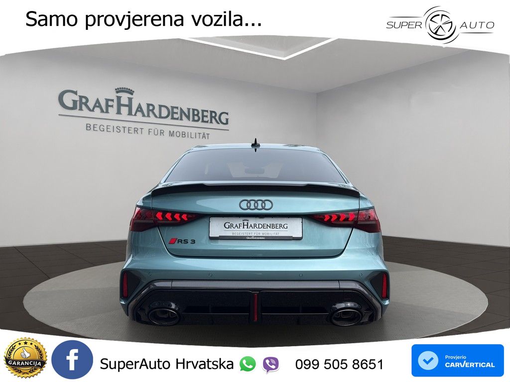 Audi RS3 Sedan 2.5 TFSI (400 KS) quattro S tronic LED+GR SJED+ACC
