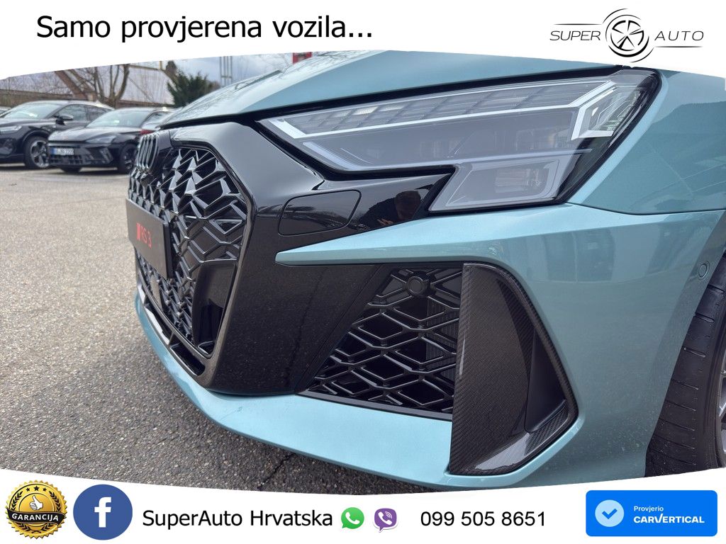 Audi RS3 Sedan 2.5 TFSI (400 KS) quattro S tronic LED+GR SJED+ACC