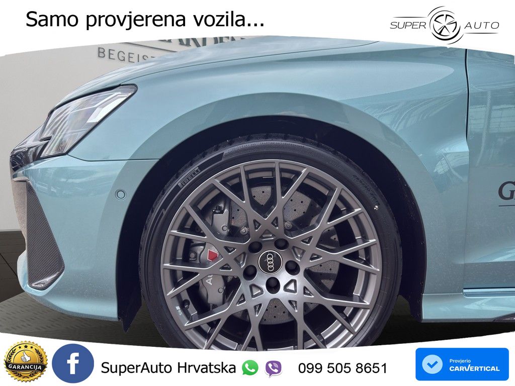 Audi RS3 Sedan 2.5 TFSI (400 KS) quattro S tronic LED+GR SJED+ACC