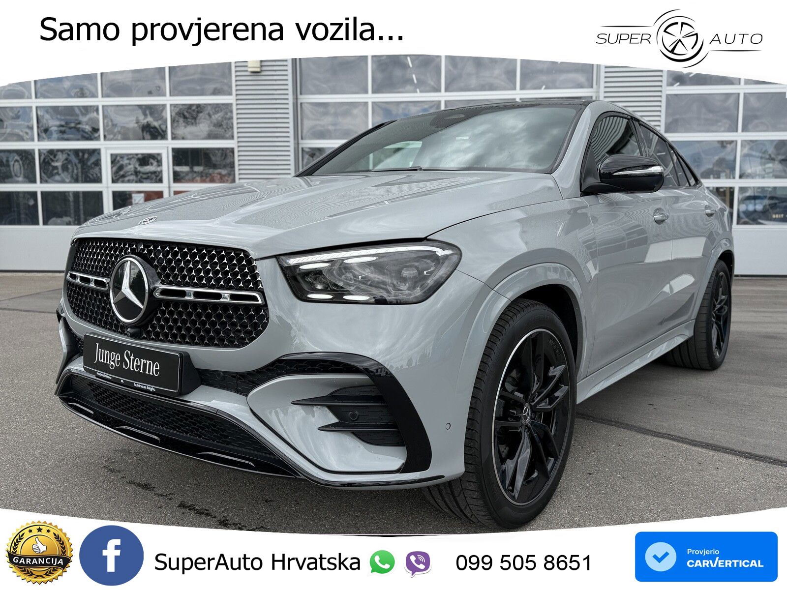 Mercedes GLE 450d (367 KS) EQ Boost 4MATIC 9G-TRONIC AMG LED+GR SJED+ACC