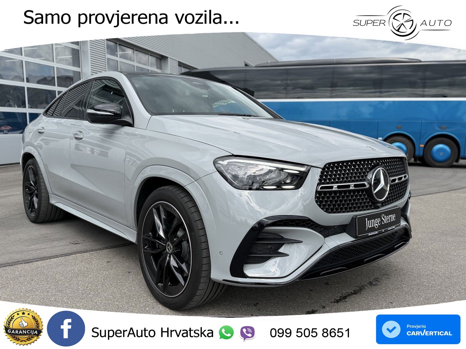 Mercedes GLE 450d (367 KS) EQ Boost 4MATIC 9G-TRONIC AMG LED+GR SJED+ACC