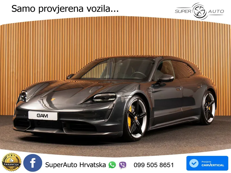 Porsche Taycan Sport Turismo Turbo S 93.4 kWh (761 KS)
