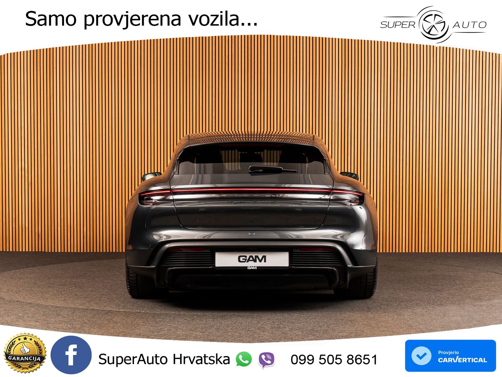 Porsche Taycan Sport Turismo Turbo S 93.4 kWh (761 KS)