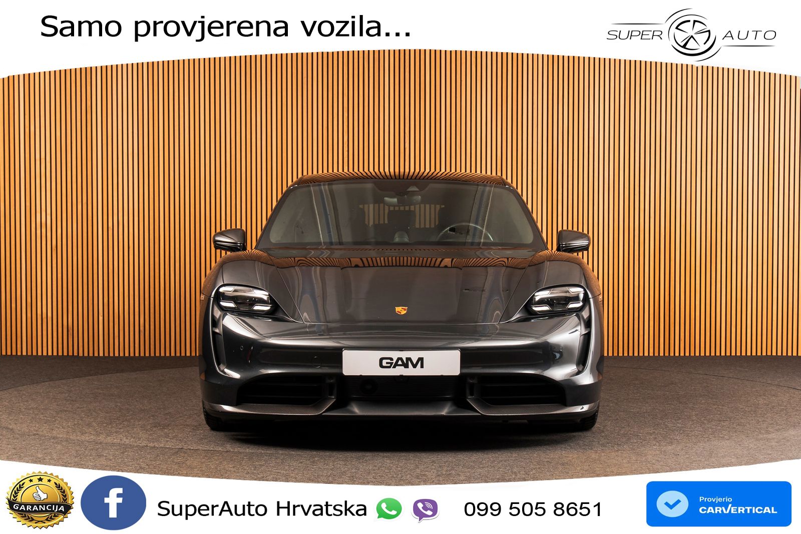 Porsche Taycan Sport Turismo Turbo S 93.4 kWh (761 KS)