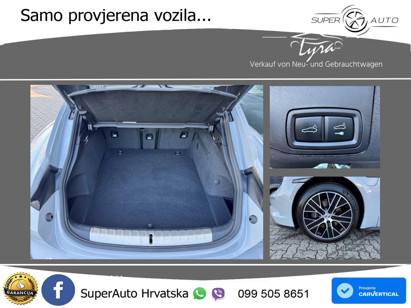 Porsche Taycan Sport Turismo 105 kWh (435 KS)