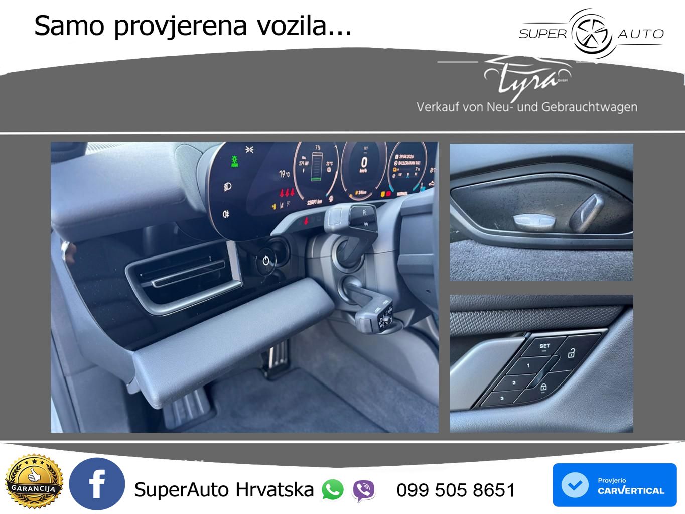 Porsche Taycan Sport Turismo 105 kWh (435 KS)