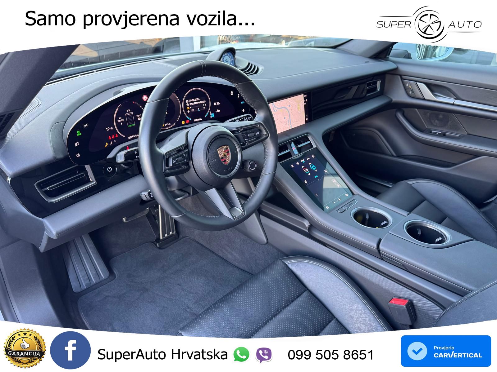 Porsche Taycan Sport Turismo 105 kWh (435 KS)