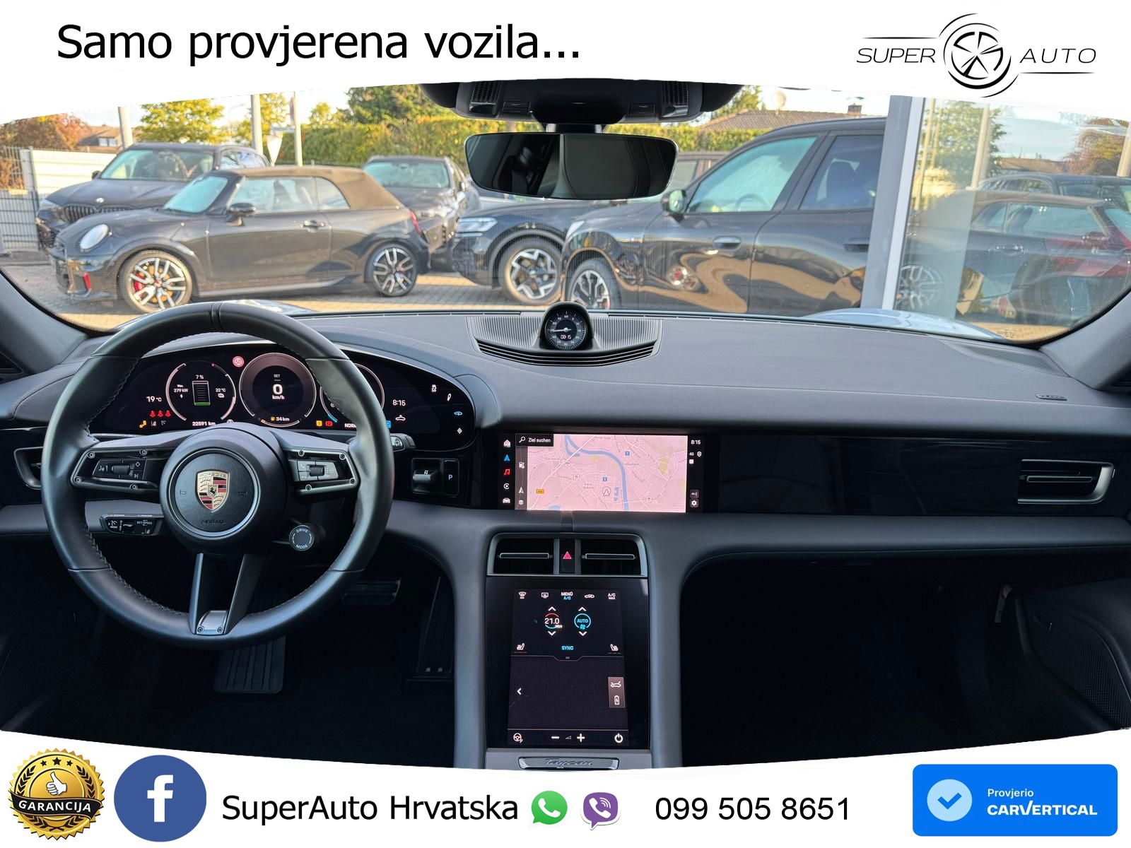 Porsche Taycan Sport Turismo 105 kWh (435 KS)