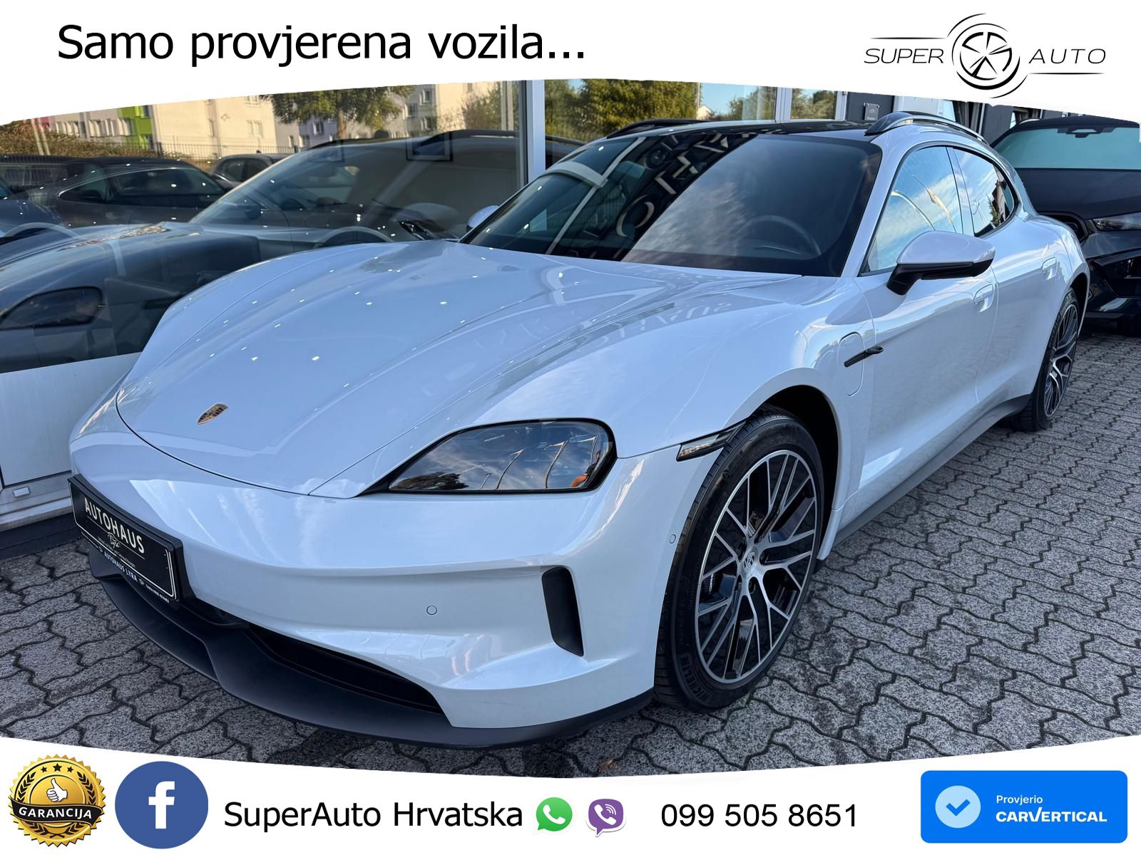 Porsche Taycan Sport Turismo 105 kWh (435 KS)