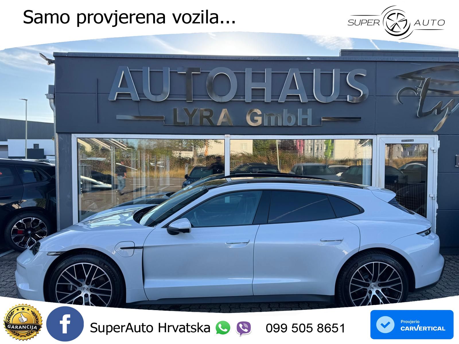 Porsche Taycan Sport Turismo 105 kWh (435 KS)