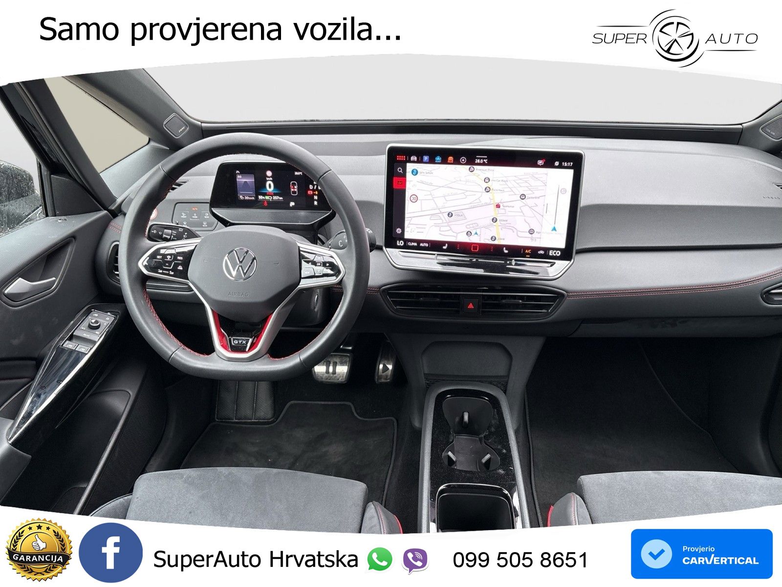Volkswagen ID.3 GTX Performance 84 kWh (326 KS) LED+GR SJED+ACC