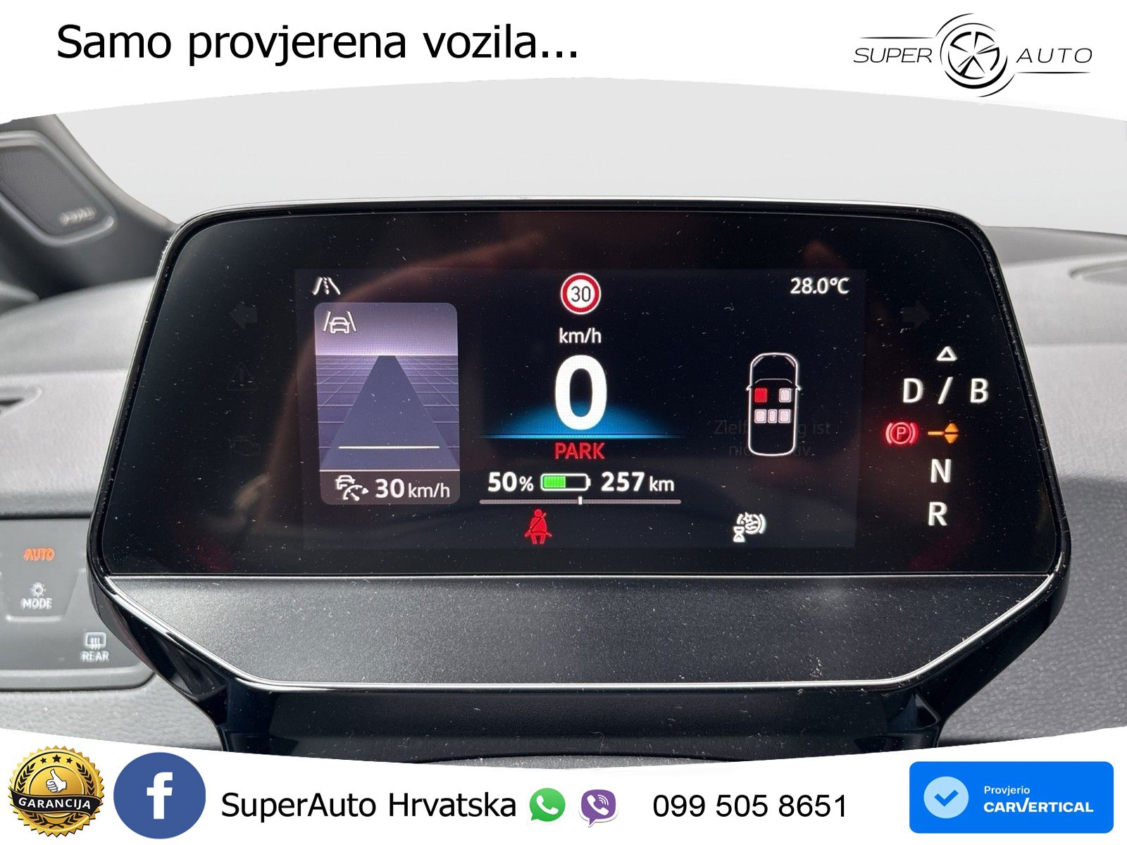 Volkswagen ID.3 GTX Performance 84 kWh (326 KS) LED+GR SJED+ACC