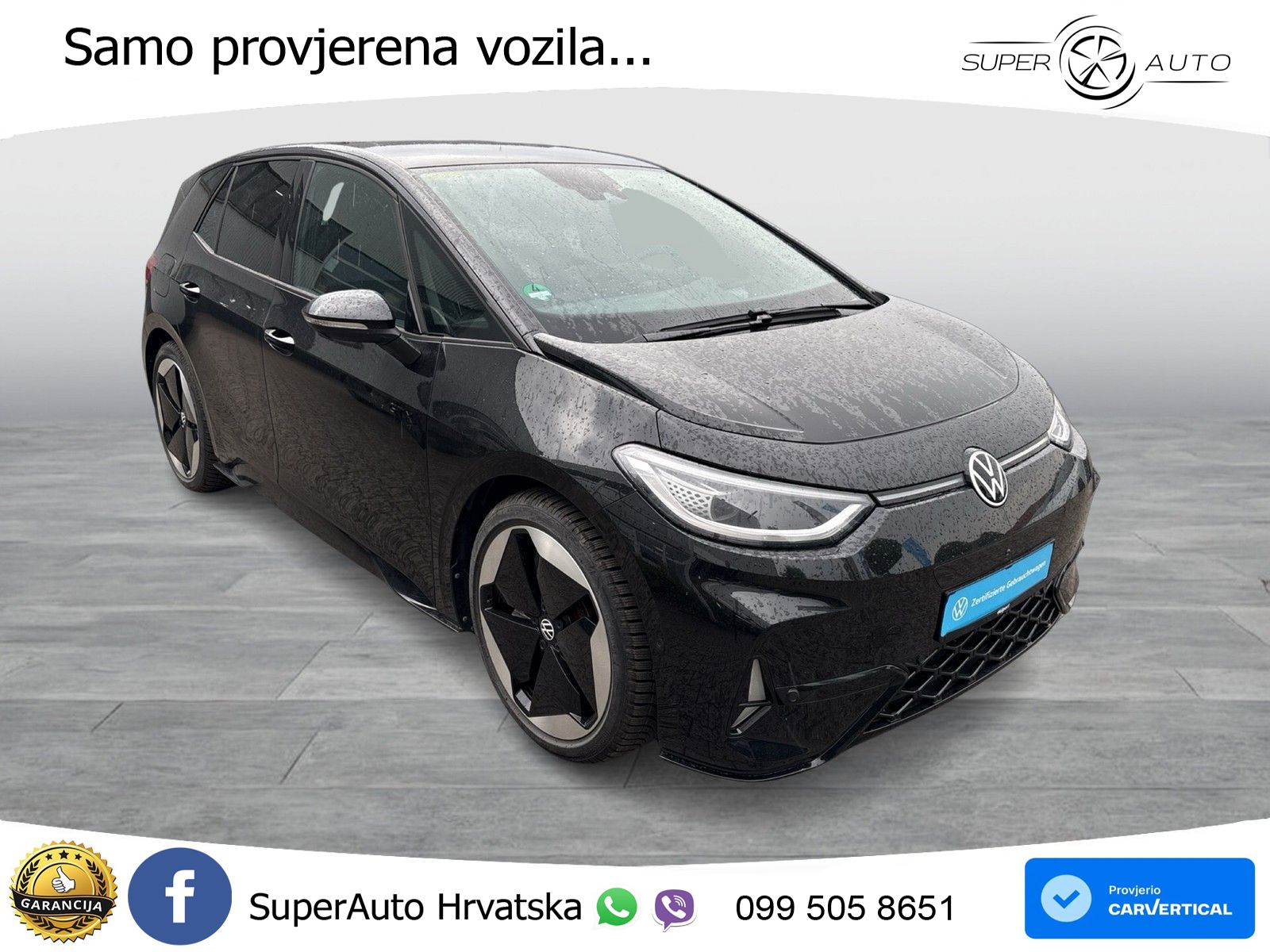 Volkswagen ID.3 GTX Performance 84 kWh (326 KS) LED+GR SJED+ACC