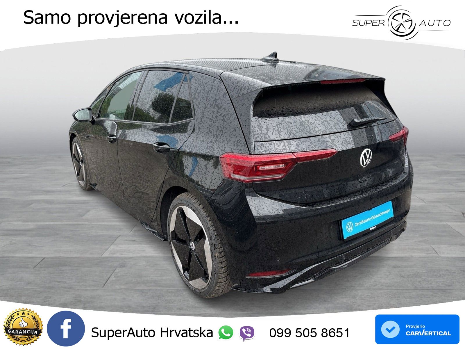 Volkswagen ID.3 GTX Performance 84 kWh (326 KS) LED+GR SJED+ACC