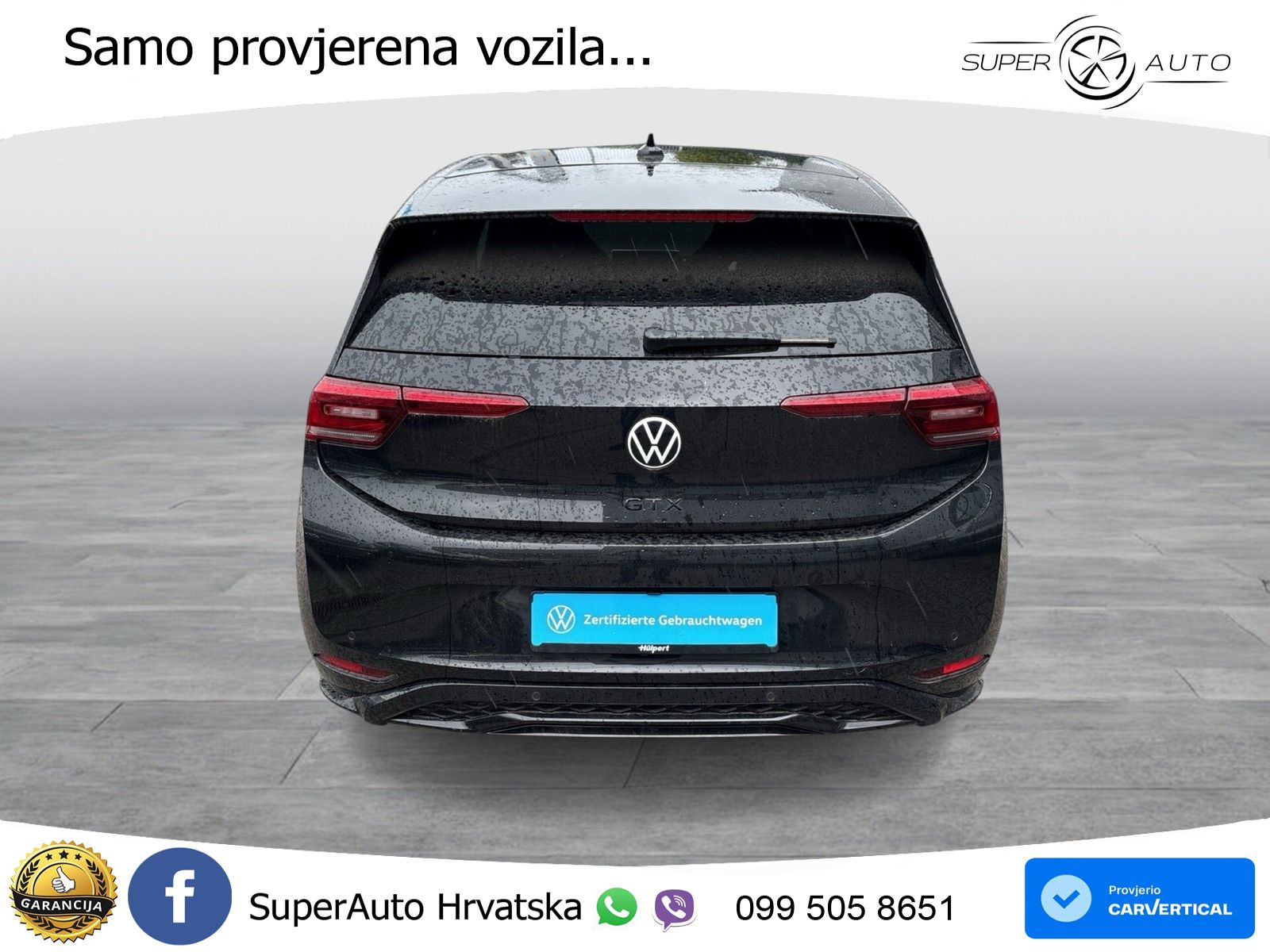 Volkswagen ID.3 GTX Performance 84 kWh (326 KS) LED+GR SJED+ACC