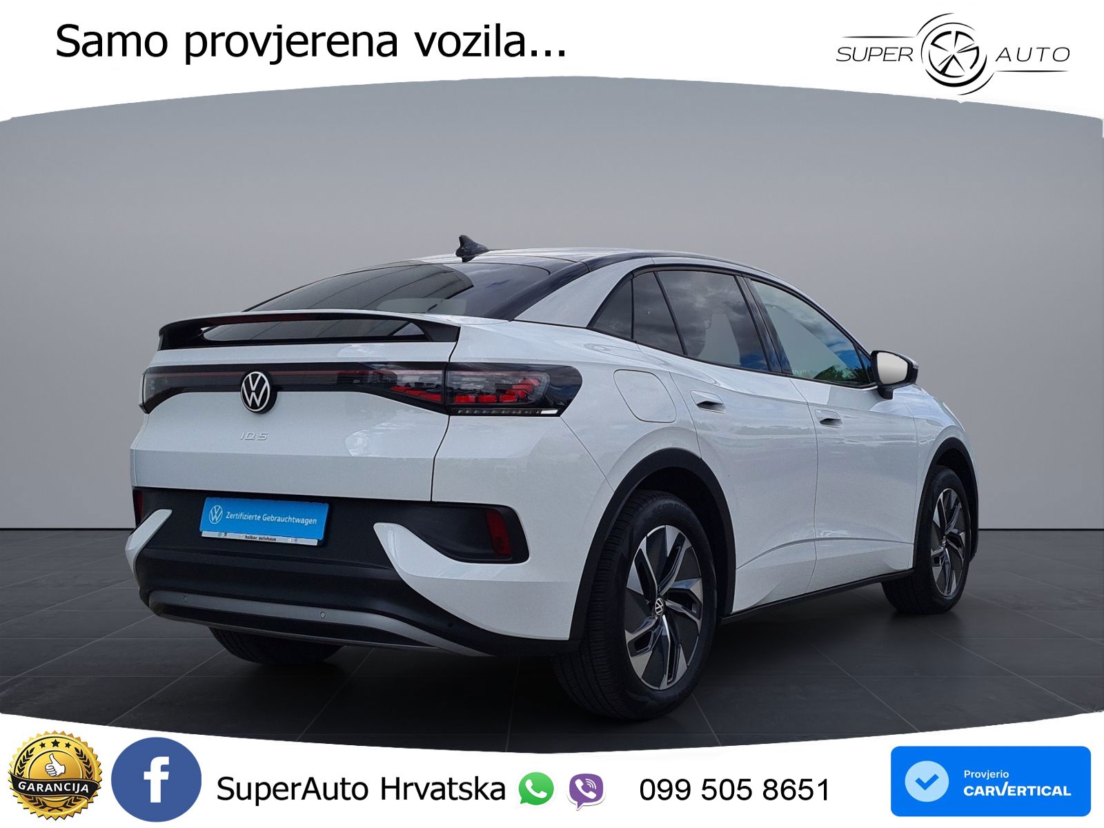 Volkswagen ID.5 Pro 82 kWh (286 KS)
