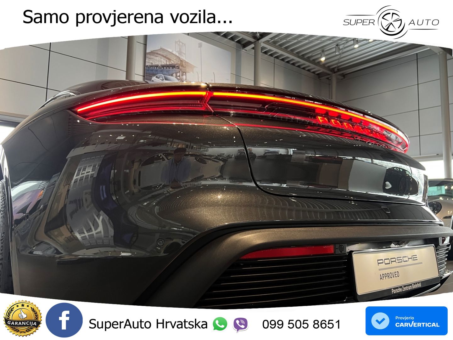 Porsche Taycan 4S 105 kWh (598 KS)