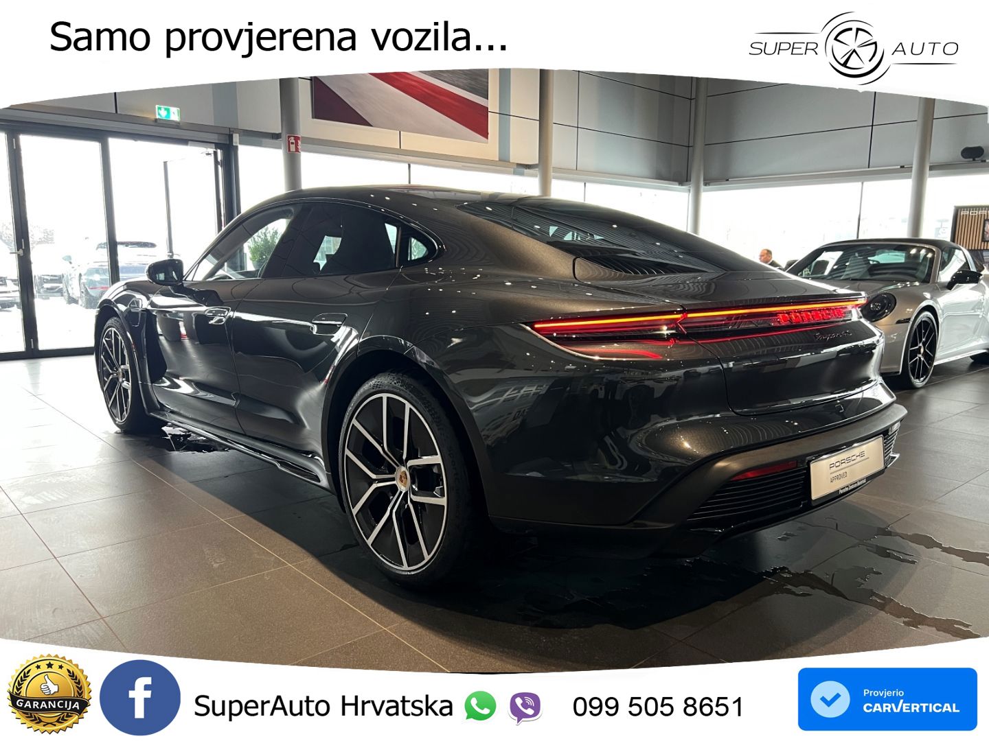 Porsche Taycan 4S 105 kWh (598 KS)