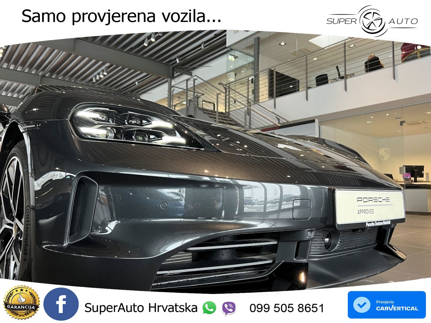 Porsche Taycan 4S 105 kWh (598 KS)