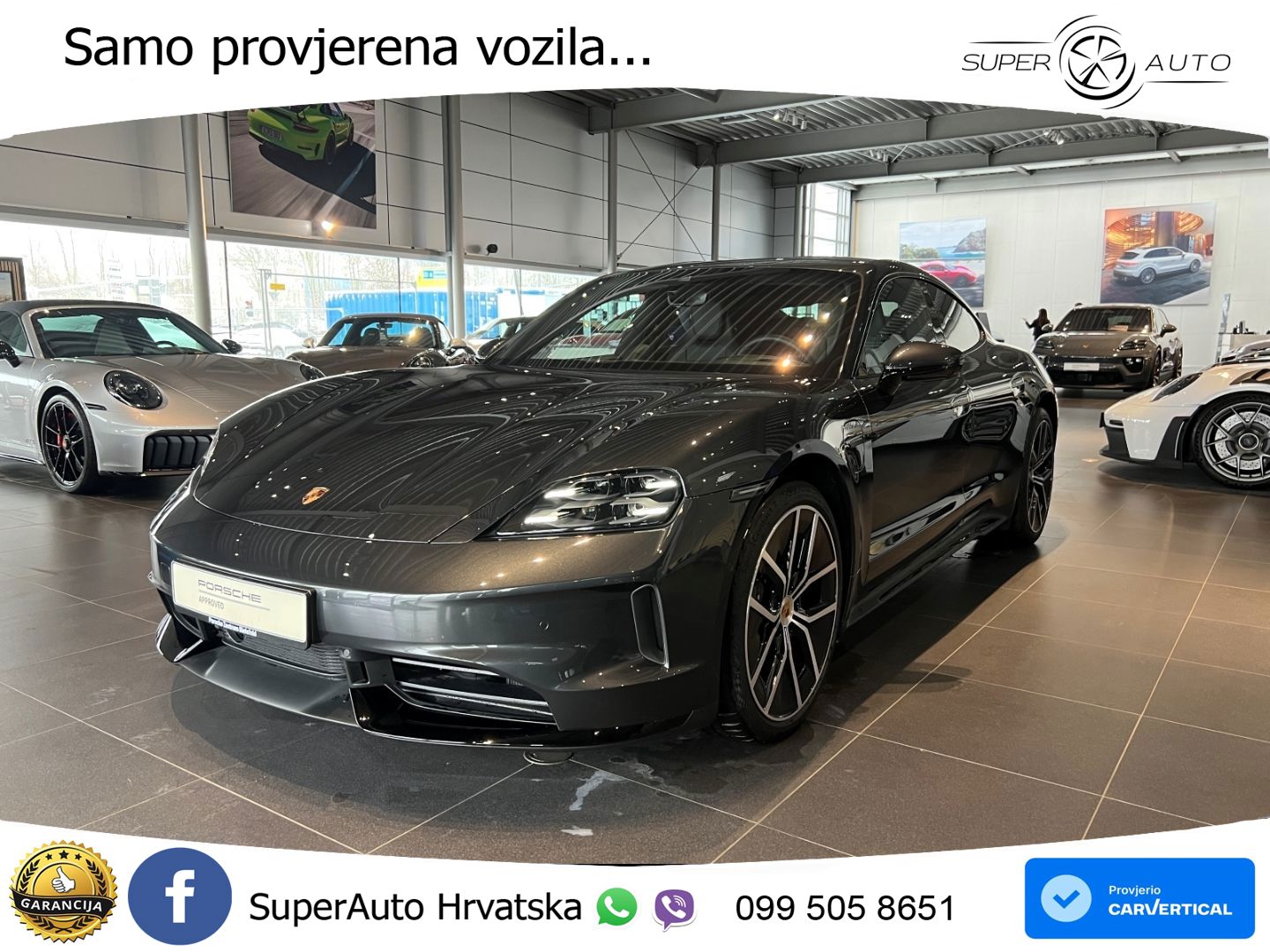 Porsche Taycan 4S 105 kWh (598 KS)