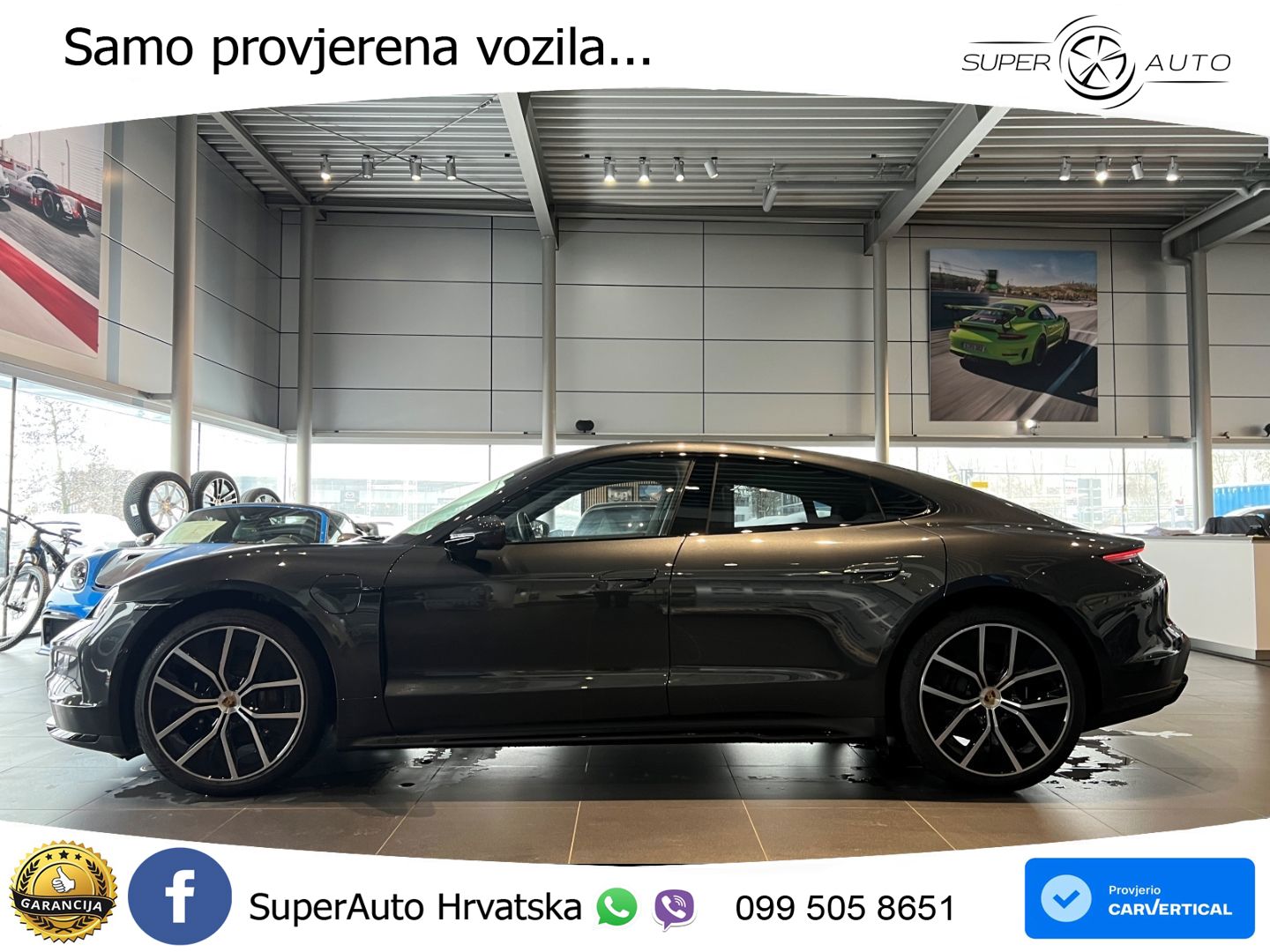 Porsche Taycan 4S 105 kWh (598 KS)