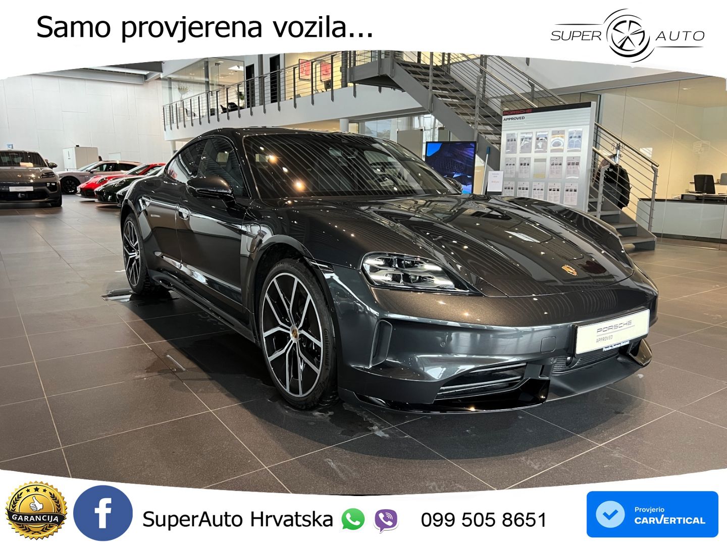 Porsche Taycan 4S 105 kWh (598 KS)