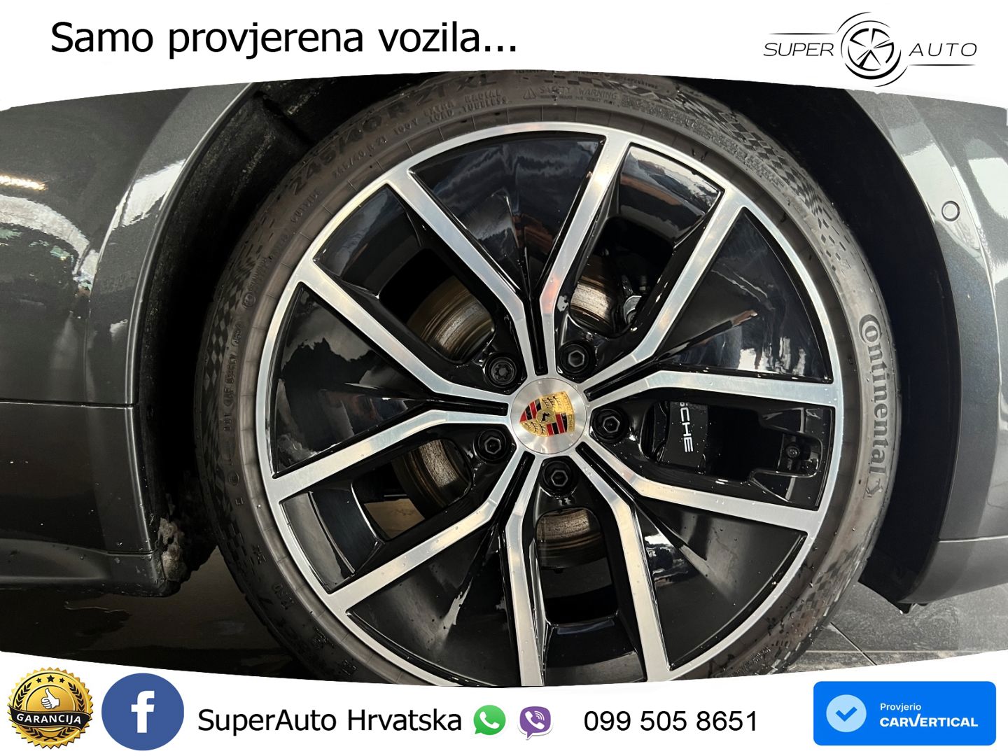 Porsche Taycan 4S 105 kWh (598 KS)