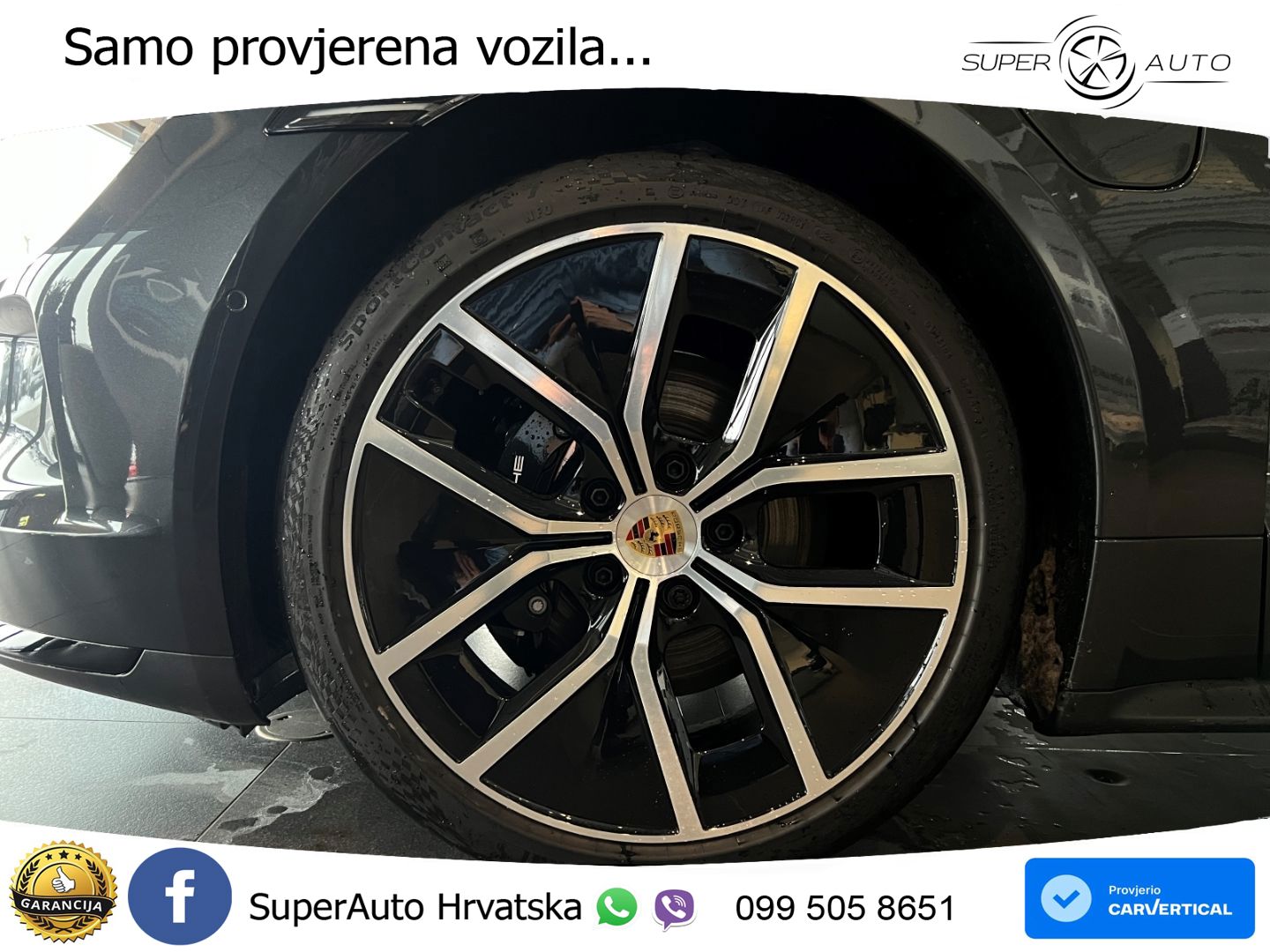 Porsche Taycan 4S 105 kWh (598 KS)