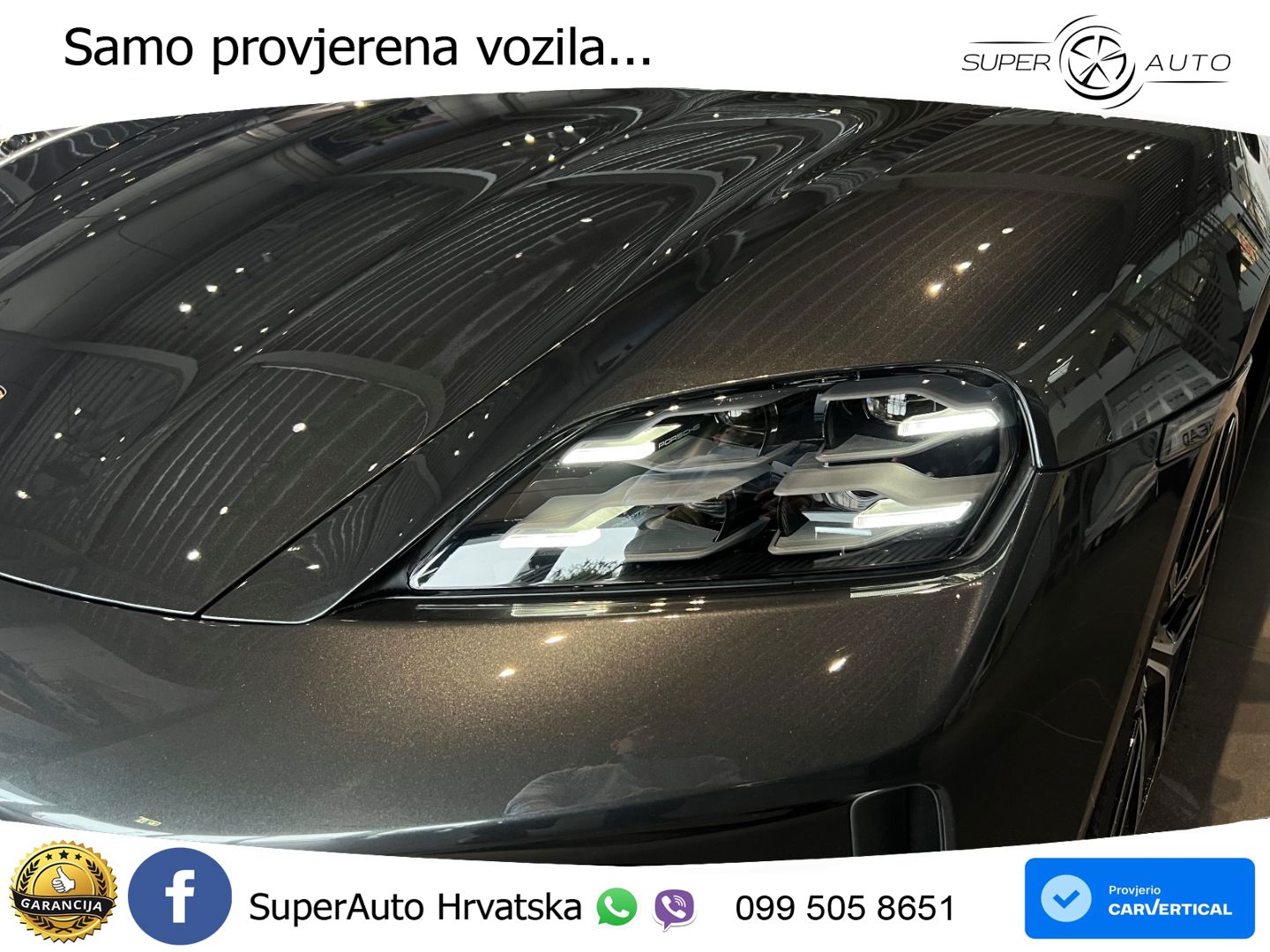 Porsche Taycan 4S 105 kWh (598 KS)