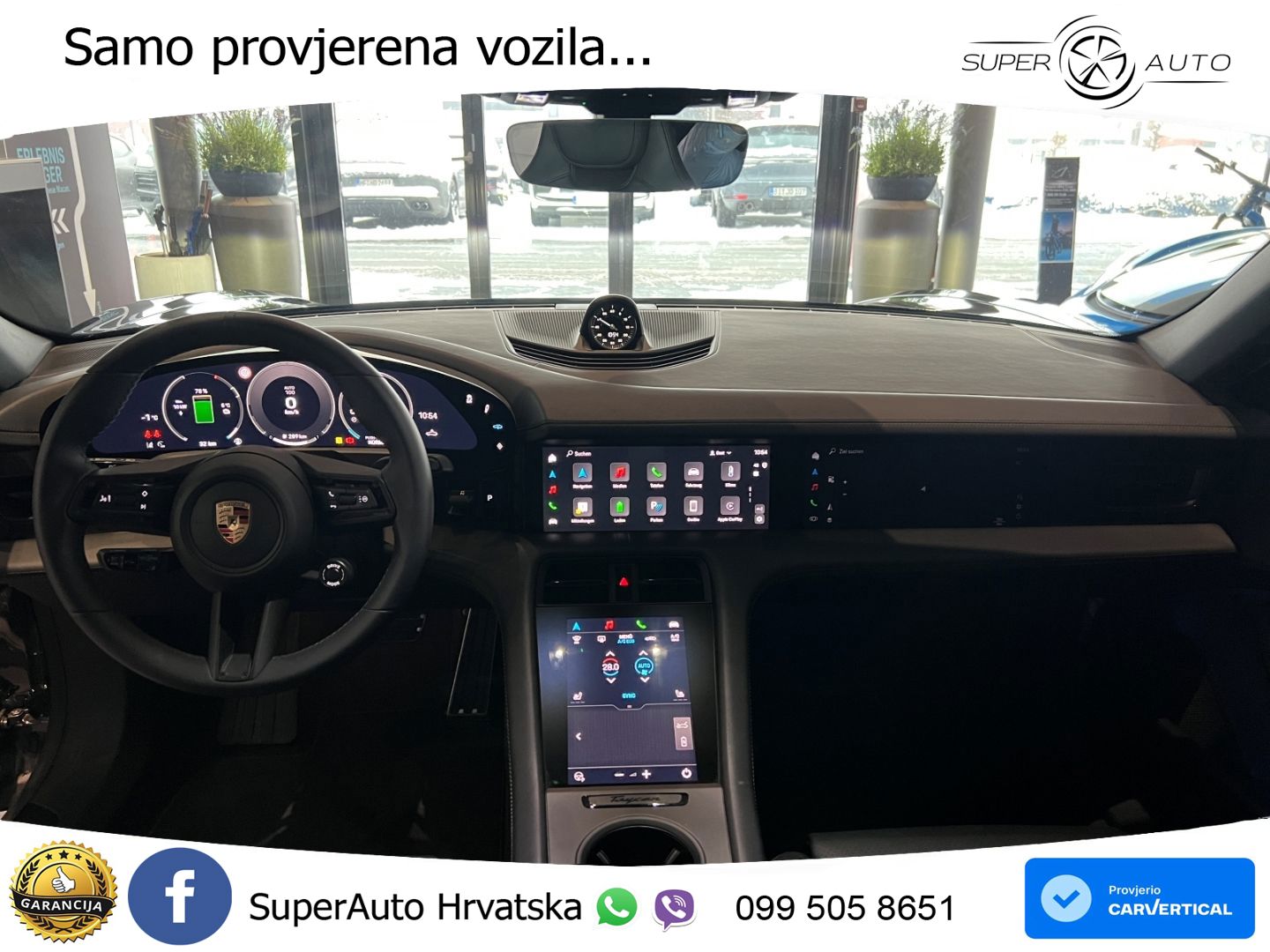 Porsche Taycan 4S 105 kWh (598 KS)