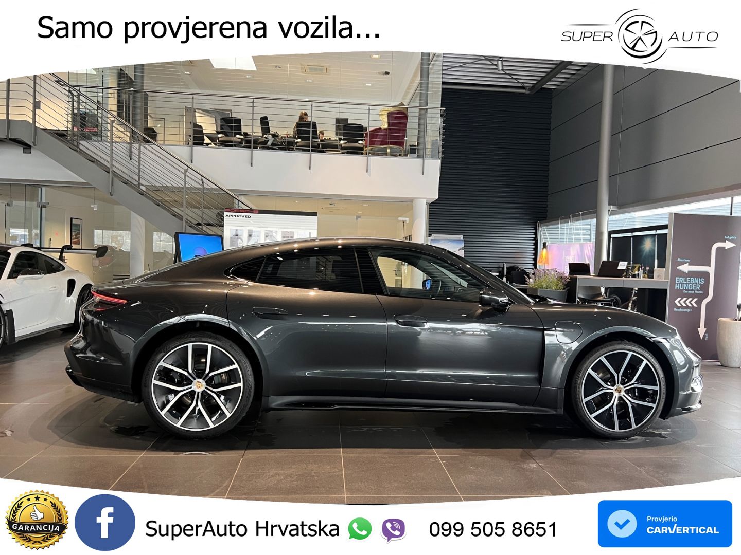 Porsche Taycan 4S 105 kWh (598 KS)