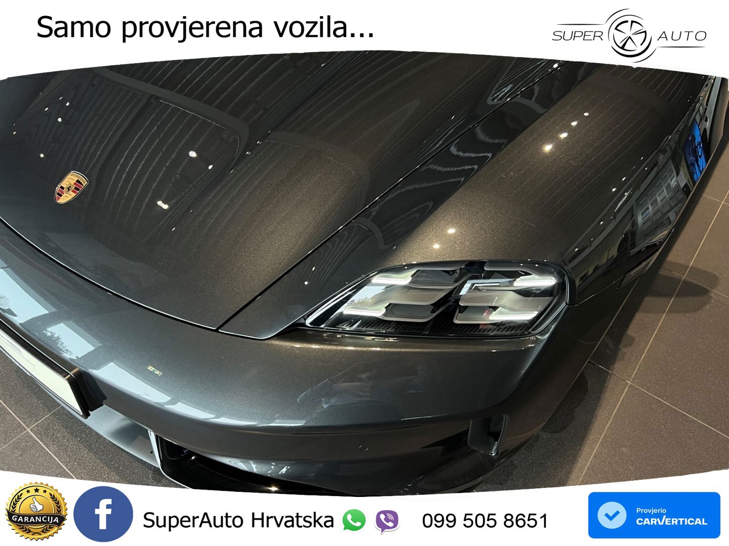 Porsche Taycan 4S 105 kWh (598 KS)