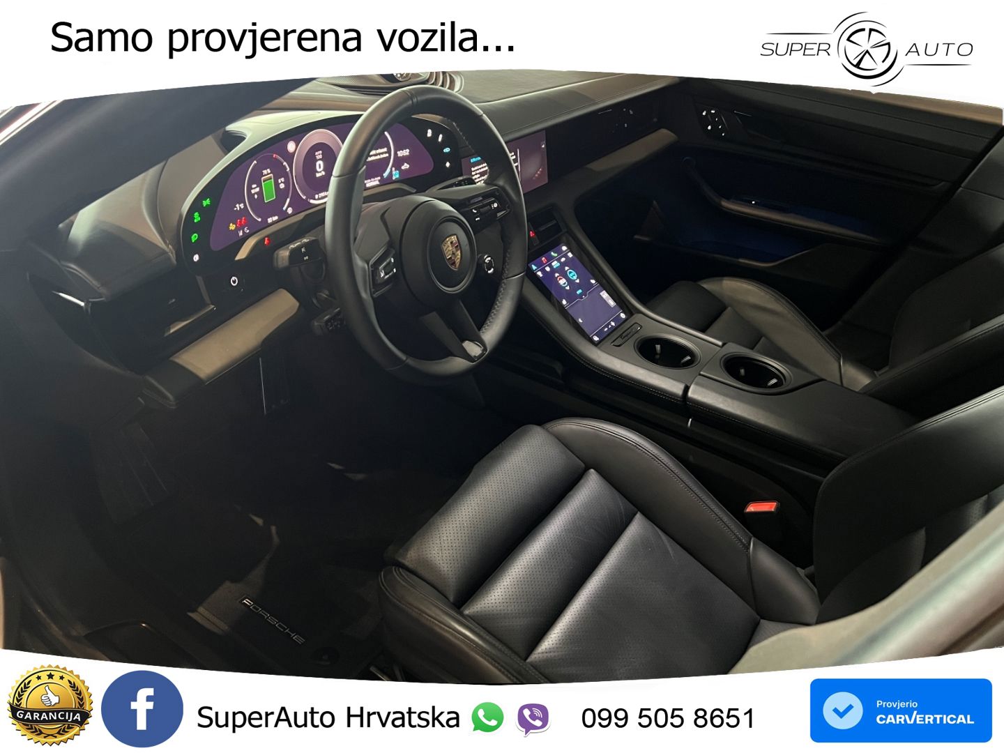 Porsche Taycan 4S 105 kWh (598 KS)